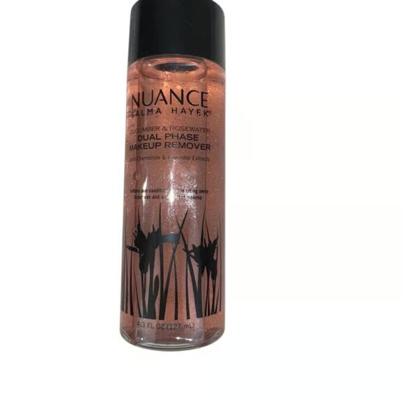 NEW Nuance Salma Hayek Cucumber & Rosewater Dual Phase Makeup Remover 4.3 fl oz - Picture 1 of 1